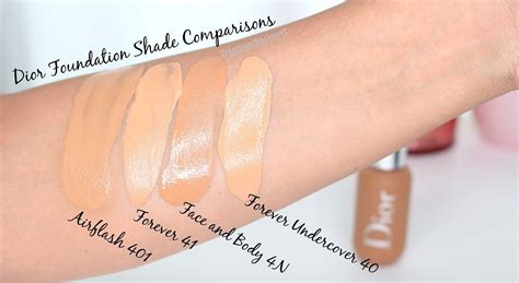 dior face and body foundation canada|Dior foundation shade chart.